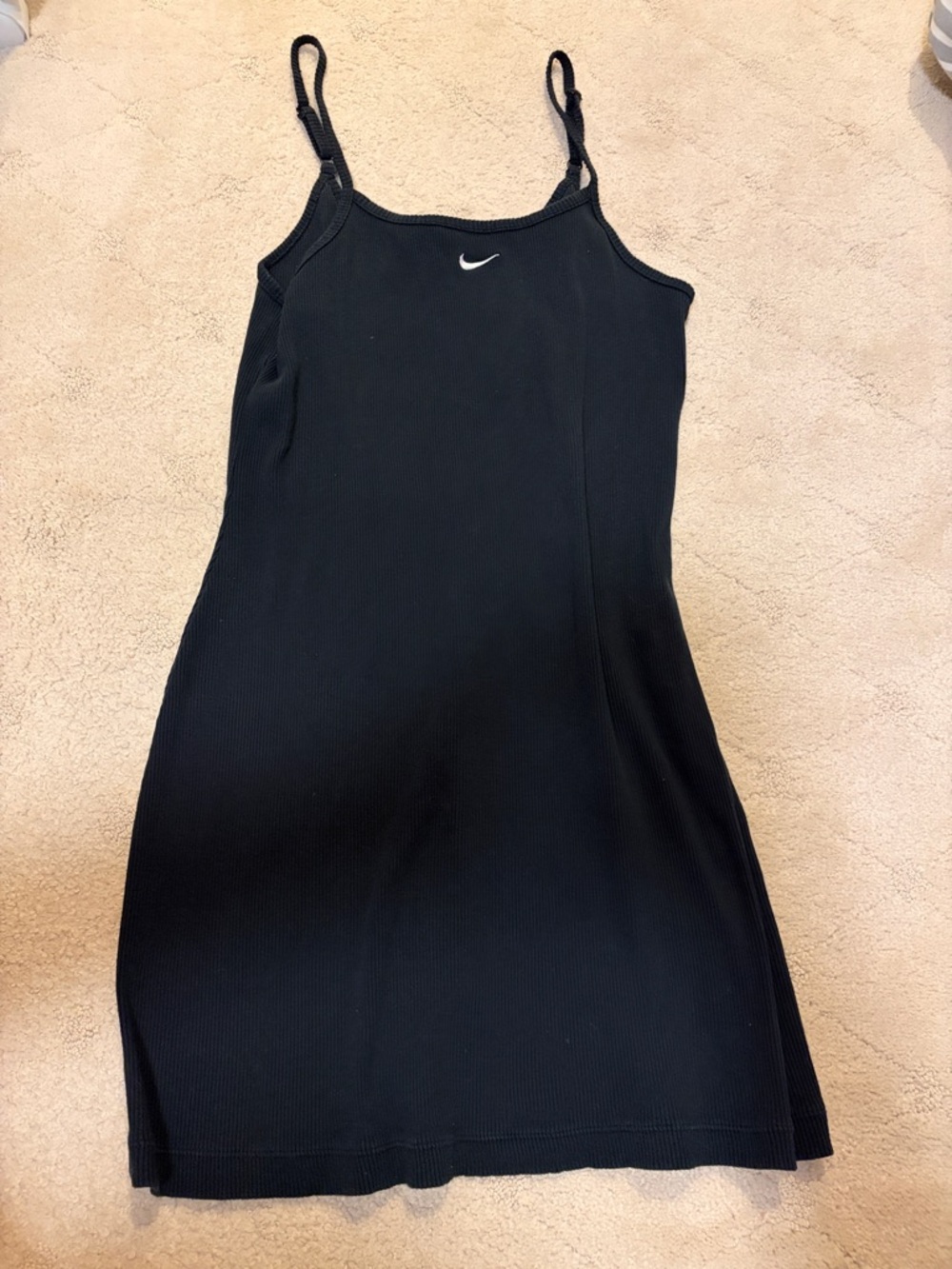 Nike Black Mini Dress with White Swoosh